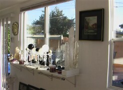 Crystals in Dr. Turi's Healing Room